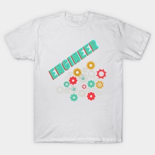 Engineer hhh Green, T-shirt T-Shirt